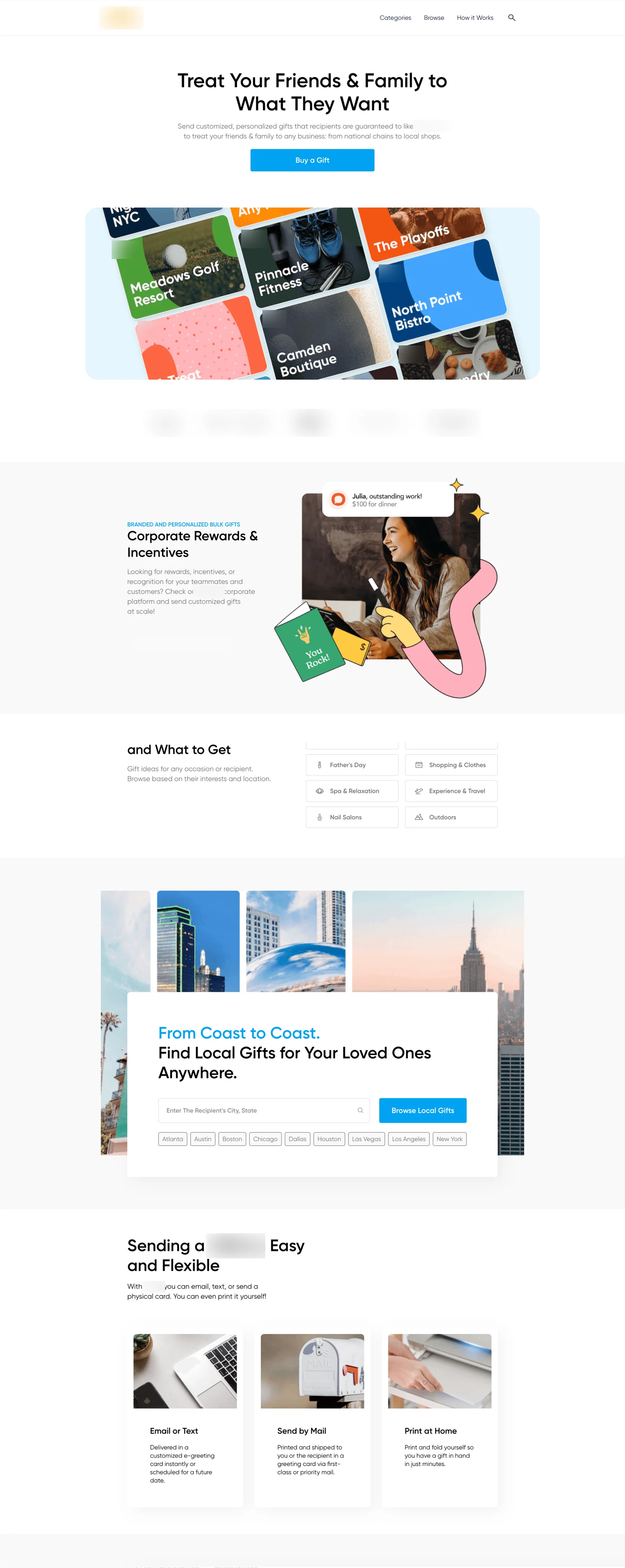 Previous homepage